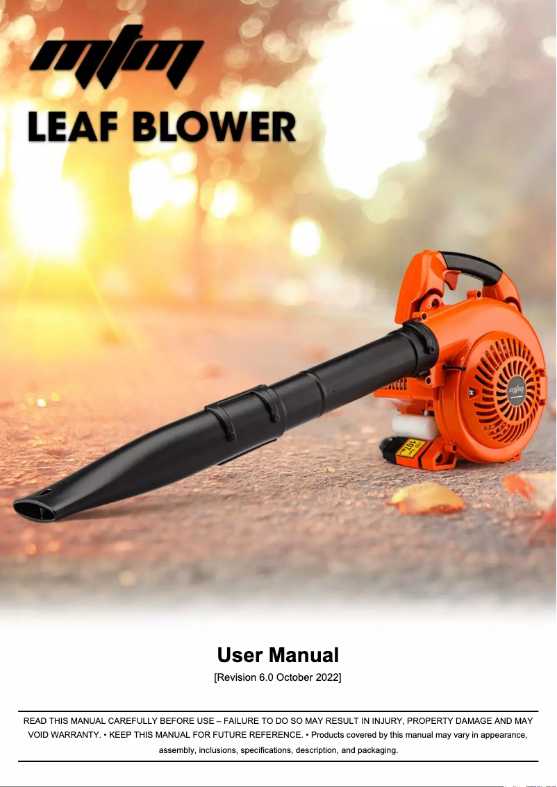 Page 1 de la notice Manuel utilisateur MTM BPX435