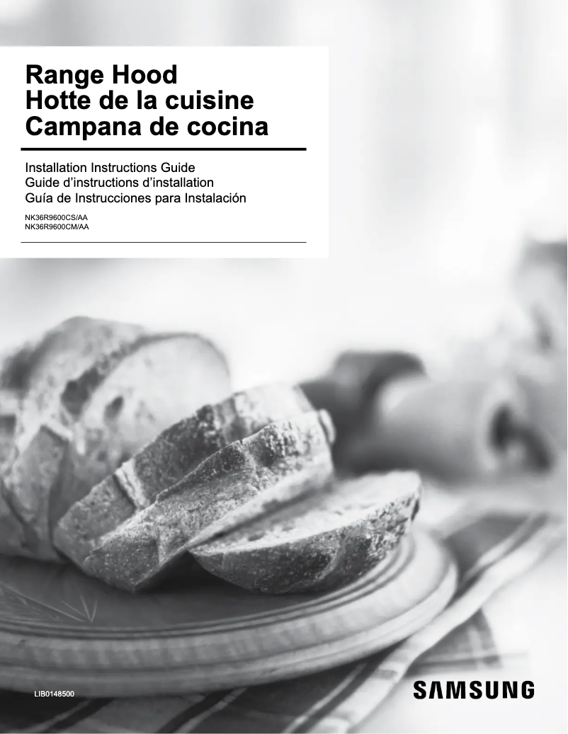 Page 1 de la notice Manuel utilisateur Samsung NK36R9600CS