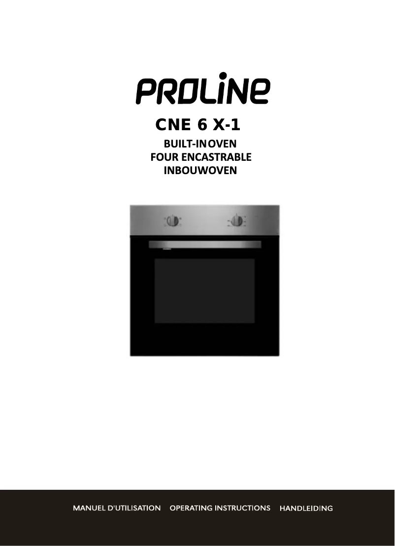 Página 1 del manual Manual de usuario Proline CNE 6 X-1