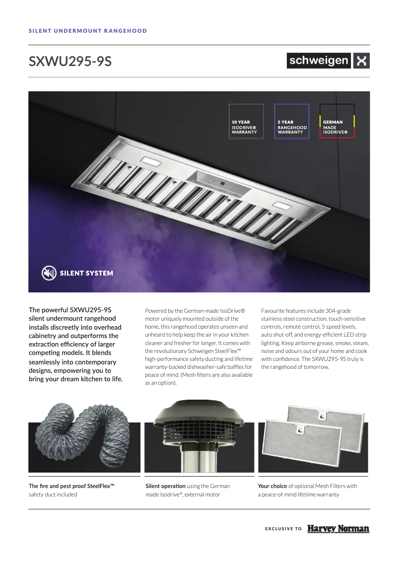 Image de la première page du manuel de l'appareil SXWU295-9S