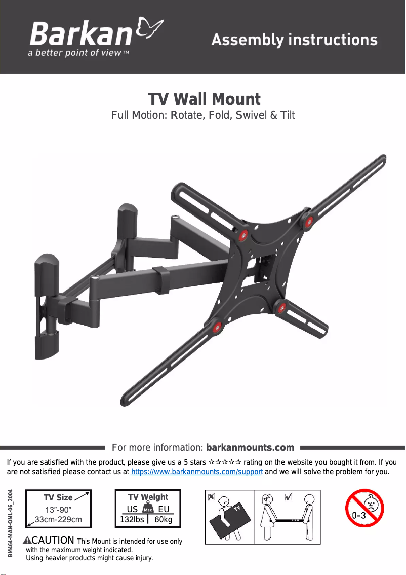 Page n°1 - Manuel utilisateur Barkan BM464