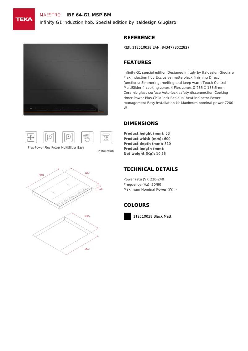 Image de la première page du manuel de l'appareil IBF 64-G1