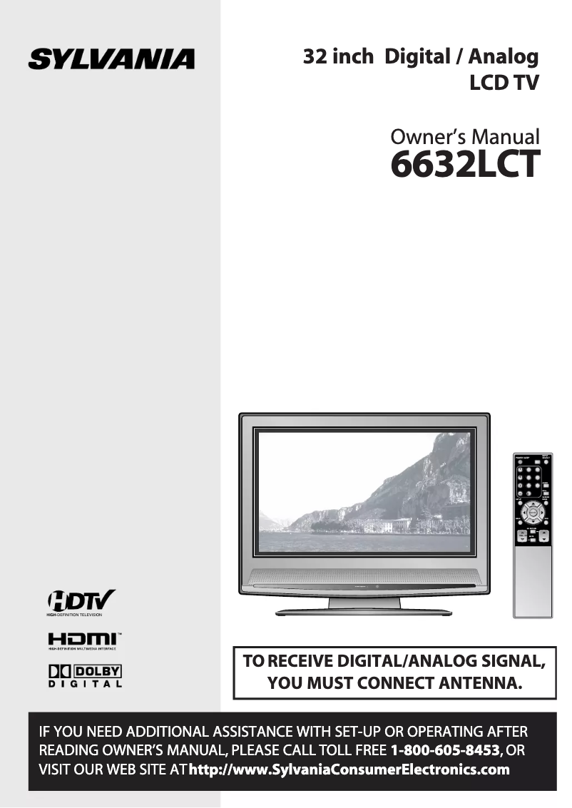 Image de la première page du manuel de l'appareil 6632LCT