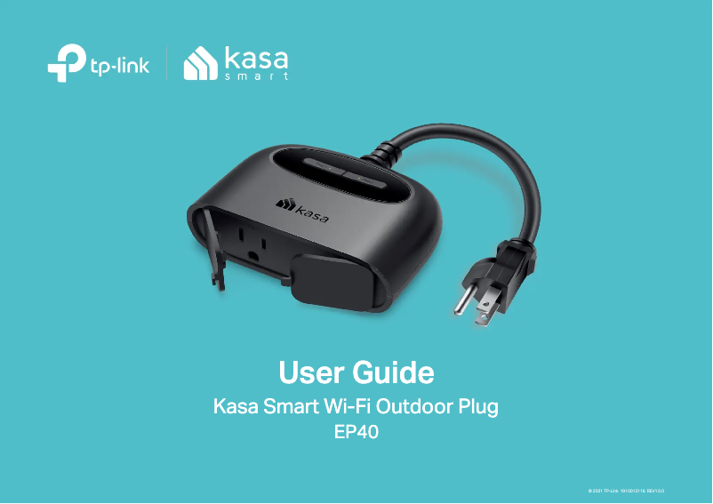 Page n°1 - Manuel utilisateur TP-Link EP40