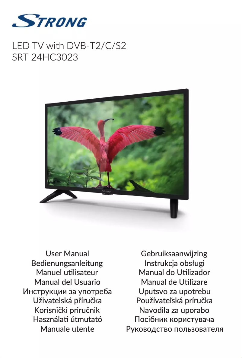 Image de la première page du manuel de l'appareil SRT 24HC3023