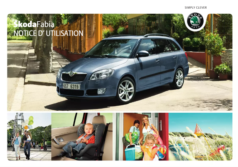 Page 1 de la notice Manuel utilisateur Skoda Fabia (2008)