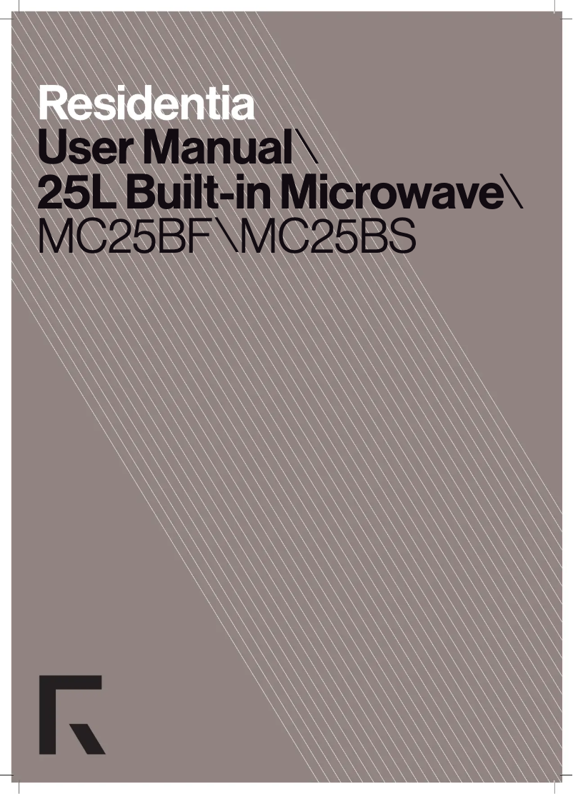Page n°1 - Manuel utilisateur Esatto MC25BF