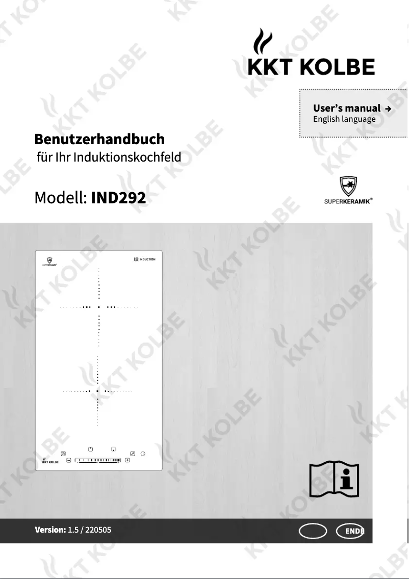 Page 1 de la notice Manuel utilisateur KKT Kolbe IND292