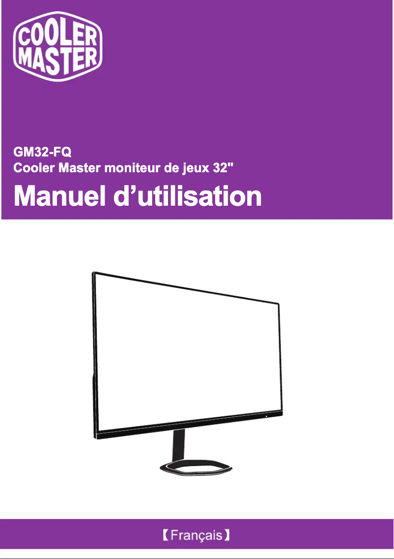Page n°1 - Manuel utilisateur Cooler Master Gaming GM32-FQ