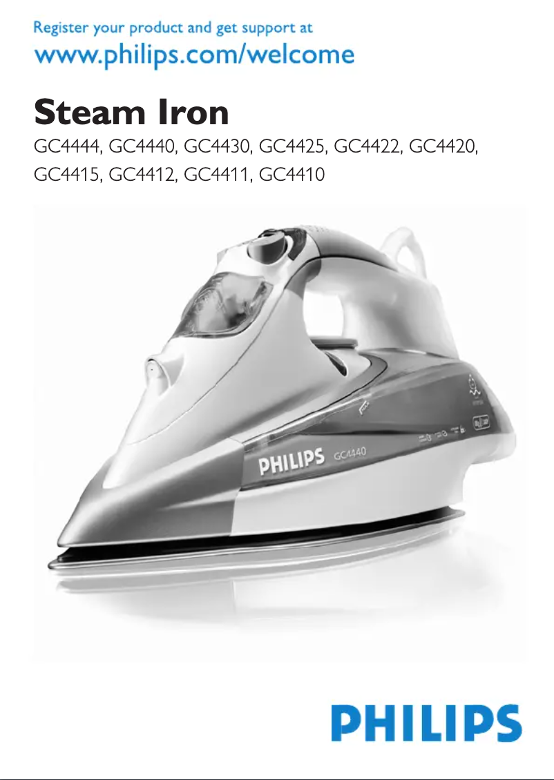 Página 1 del manual Manual de usuario Philips Azur GC4410