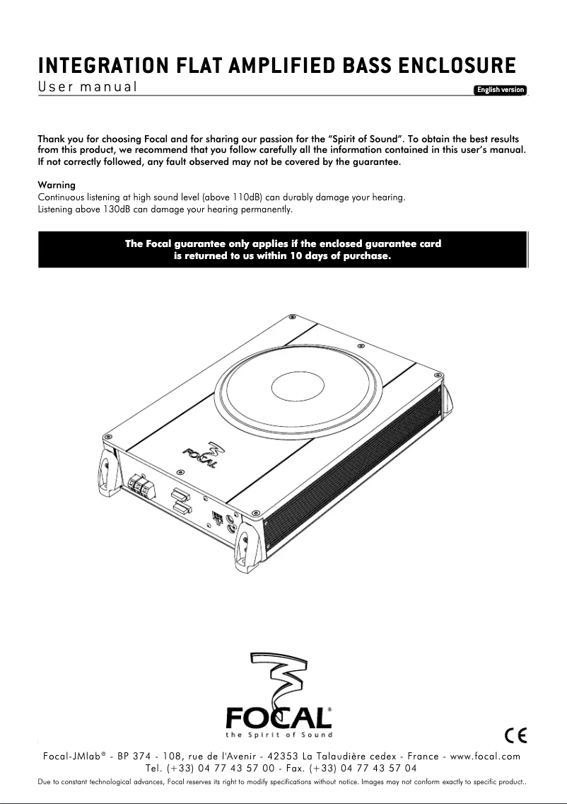 Imagen de la primera página del manual del dispositivo Integration IBUS20