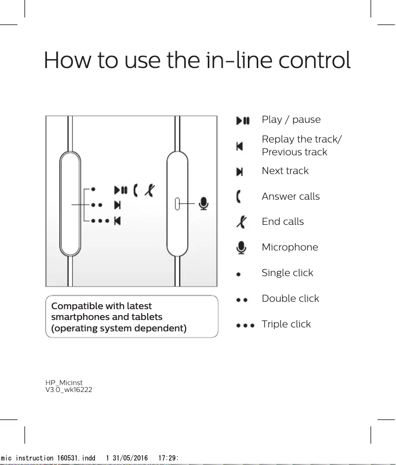 Imagen de la primera página del manual del dispositivo SHL4405