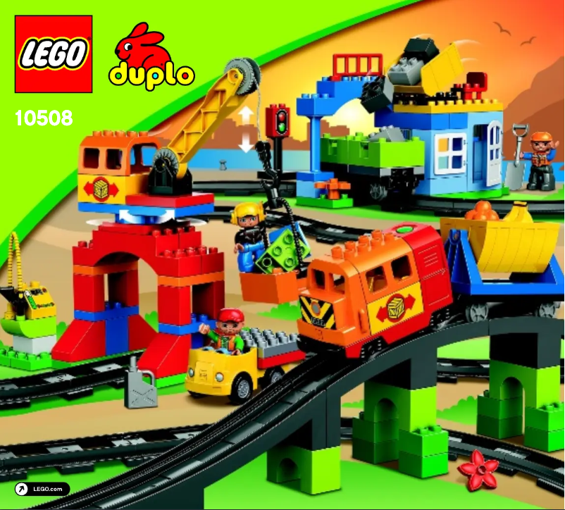 Page n°1 - Manuel utilisateur Lego Duplo 10508
