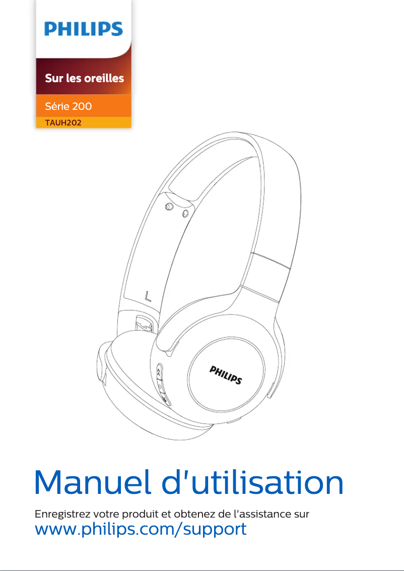 Page 1 de la notice Manuel utilisateur Philips UpBeat UH202