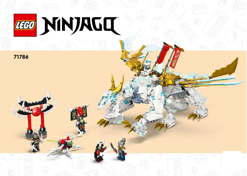 Image de la première page du manuel de l'appareil Ninjago 71786