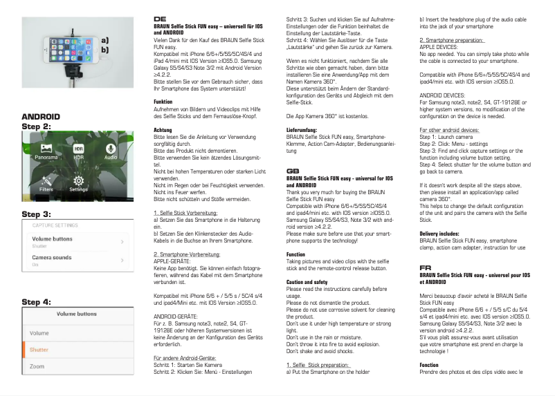 Page n°1 - Manuel utilisateur Braun 20262