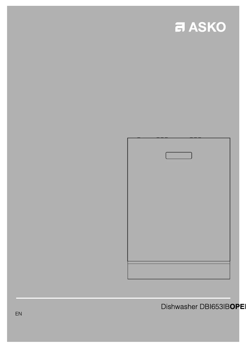 Image de la première page du manuel de l'appareil DBI653IB.S.AU