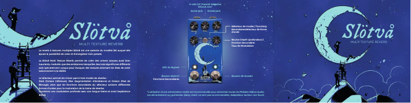 Página 1 del manual Manual de usuario Walrus Audio Slötvå Multi Texture Reverb