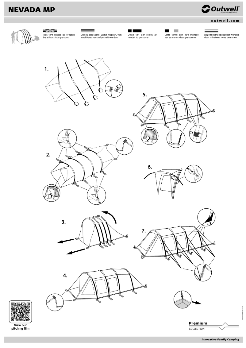 Image de la première page du manuel de l'appareil Nevada MP