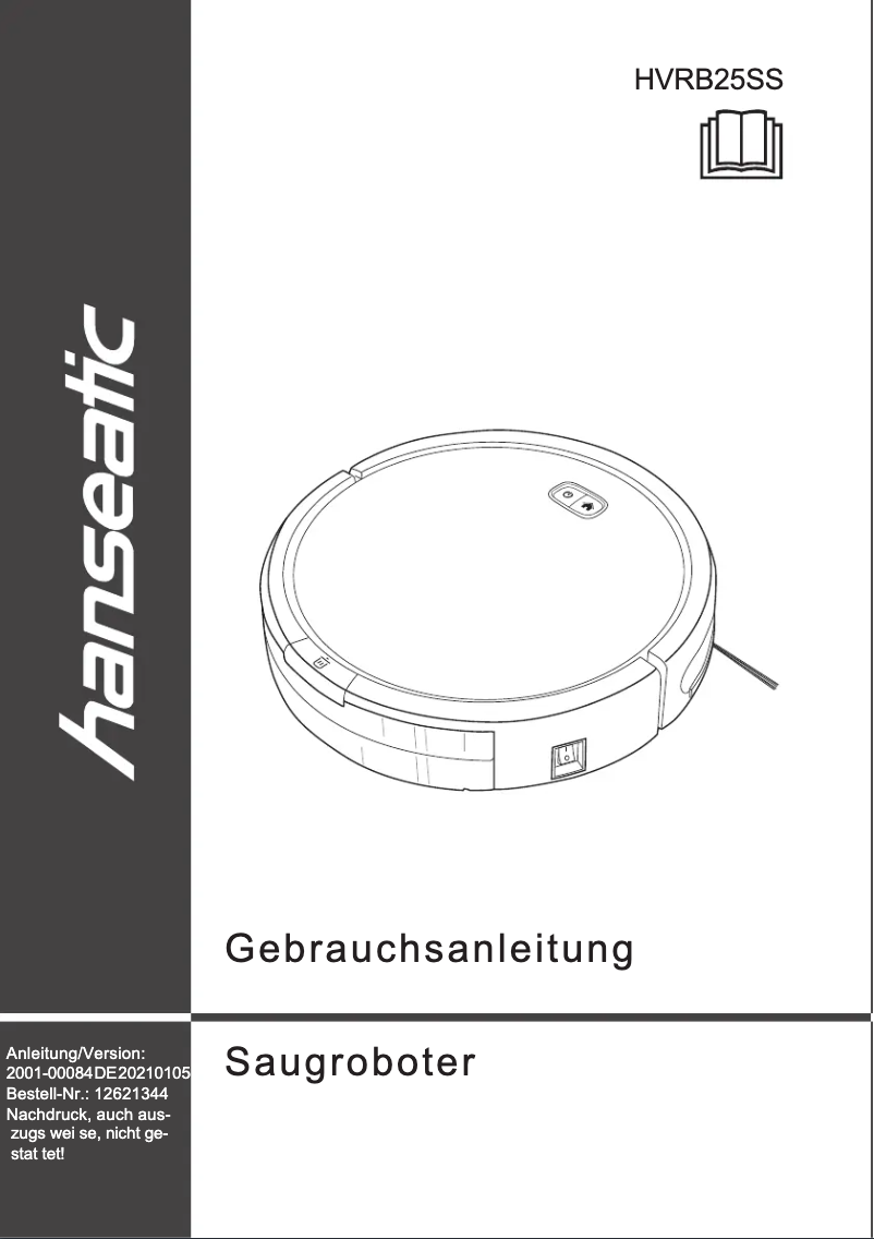 Página 1 del manual Manual de usuario Hanseatic HVRB25SS