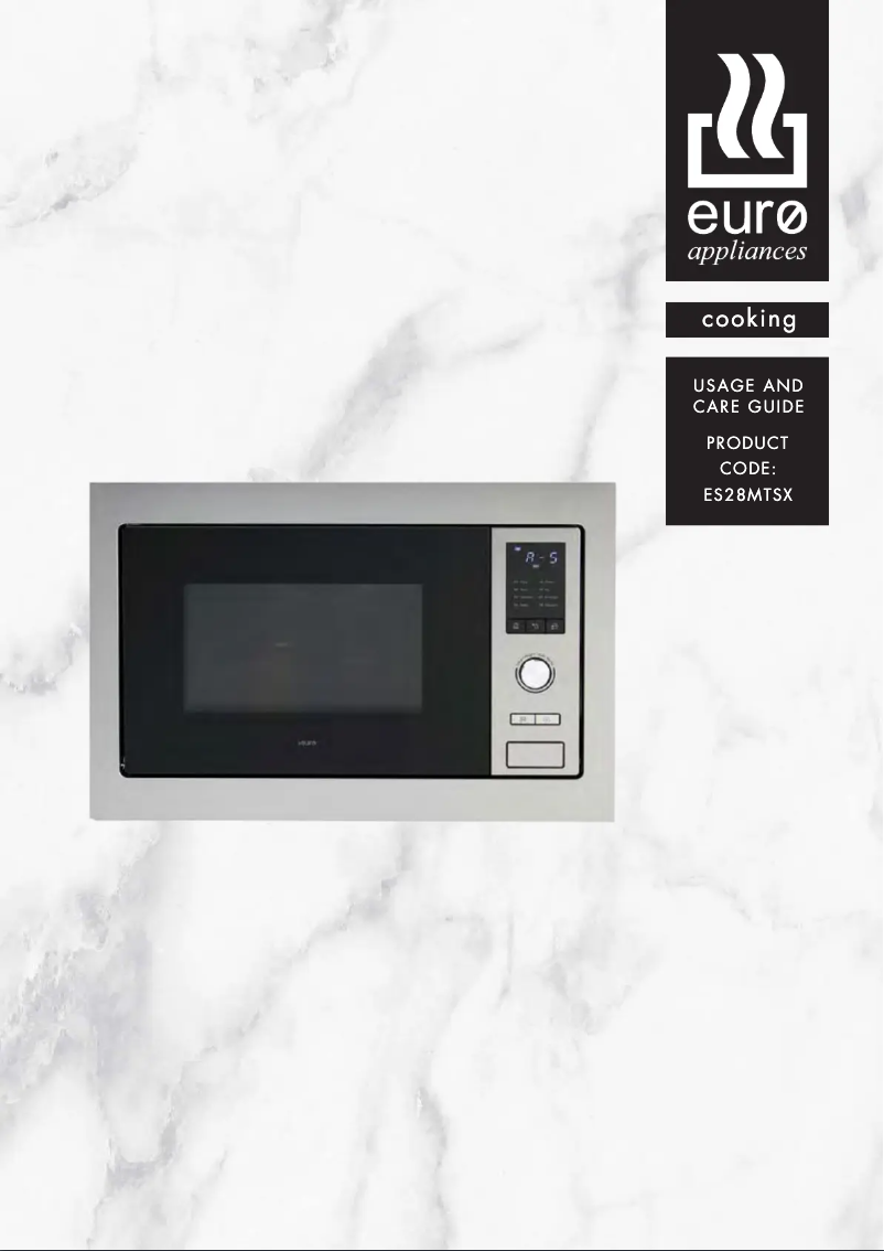 Page n°1 - Manuel utilisateur Euro Appliances EP34MWS