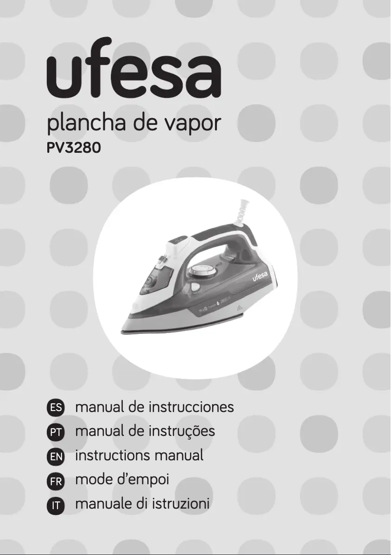 Page n°1 - Manuel utilisateur Ufesa Selecta PV3280
