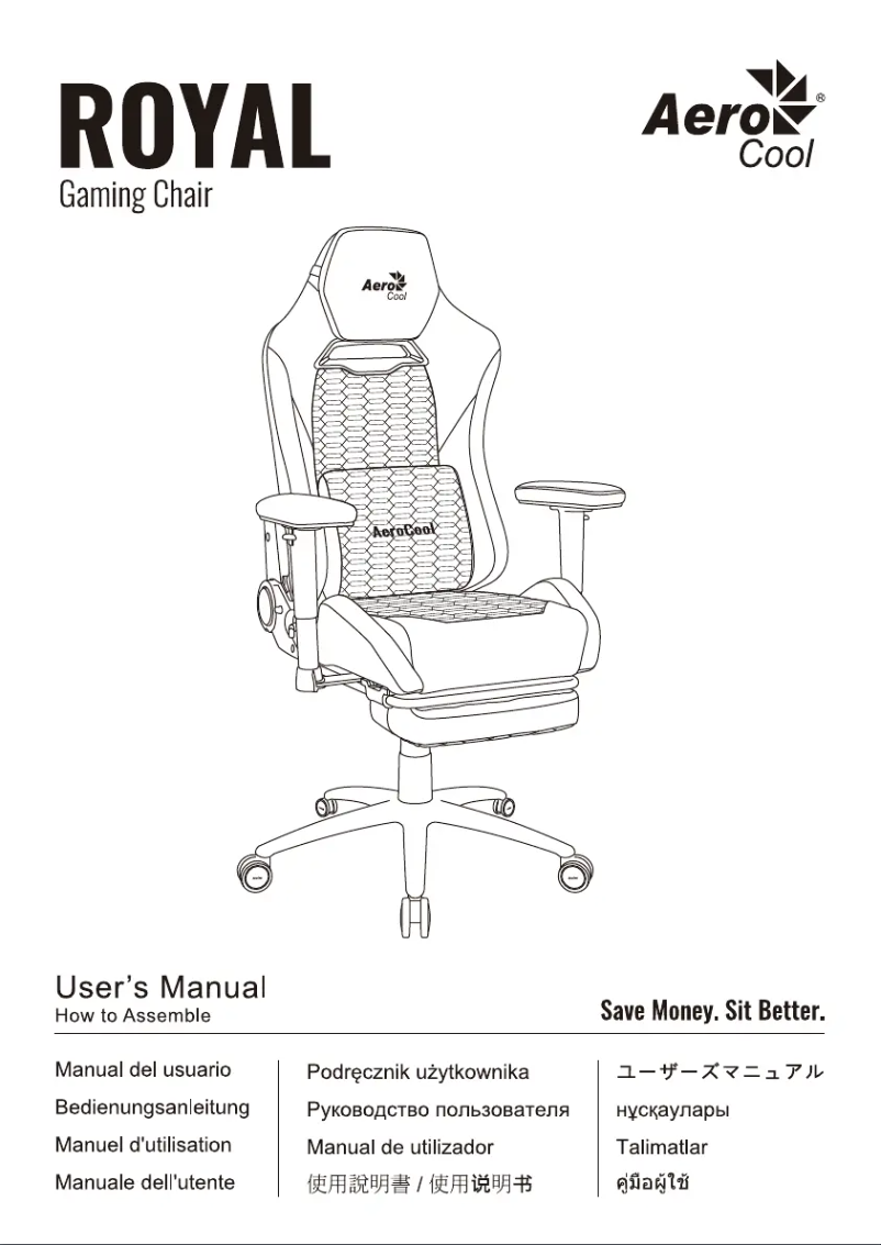 Image de la première page du manuel de l'appareil Royal