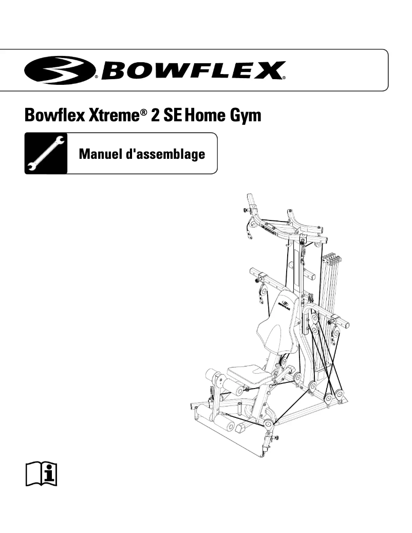 Página 1 del manual Instrucciones / montaje Bowflex Xtreme 2 SE