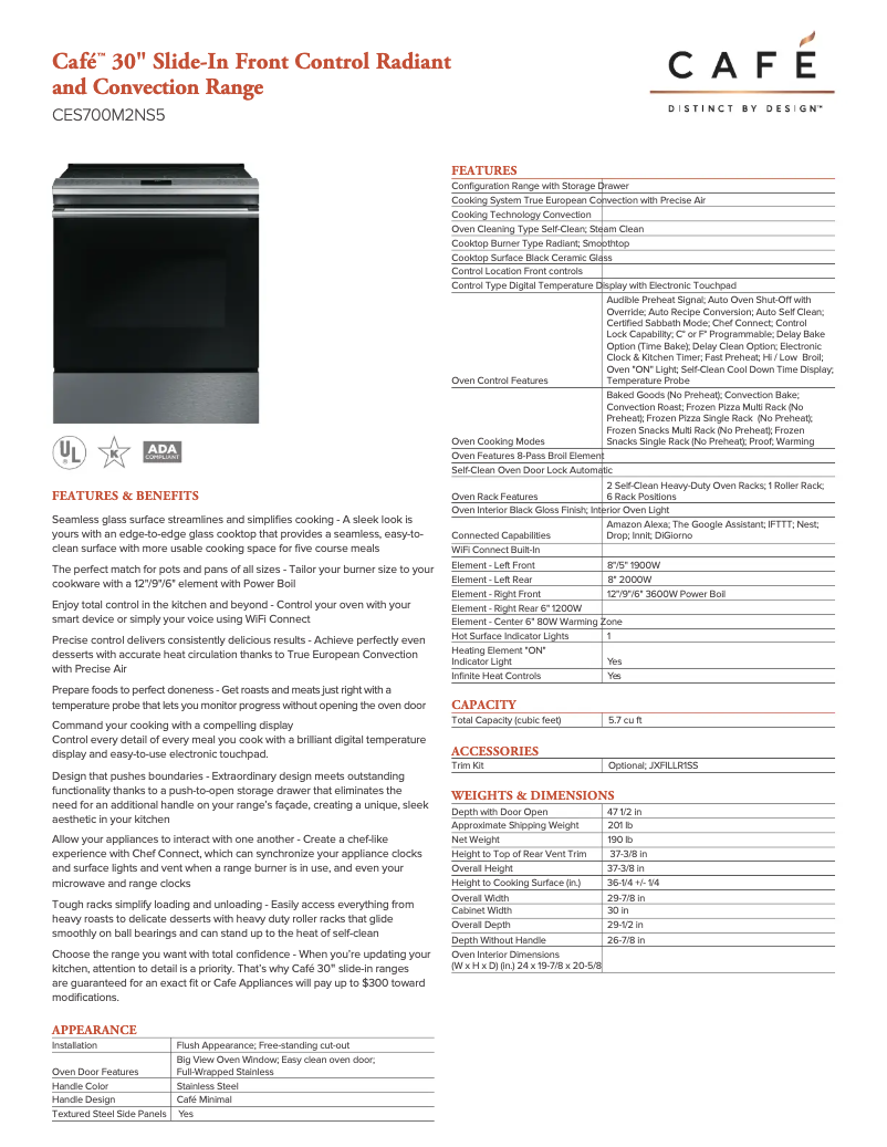 Image de la première page du manuel de l'appareil CES700M2NS5