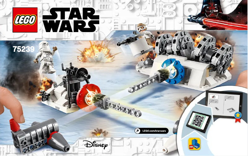 Page 1 de la notice Manuel utilisateur Lego Star Wars 75239