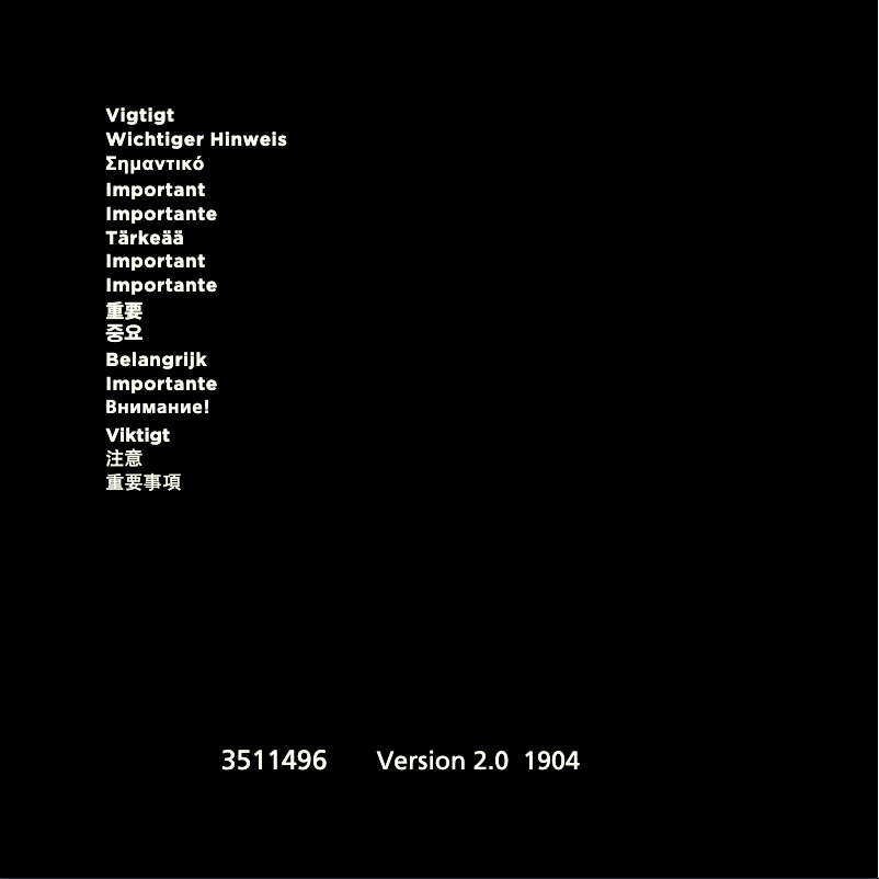 Image de la première page du manuel de l'appareil Beoplay P6