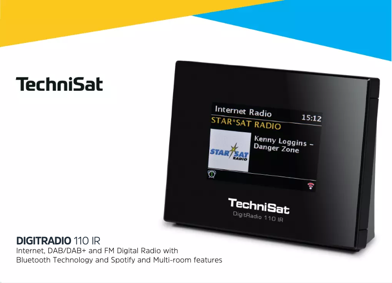 Page 1 de la notice Manuel utilisateur TechniSat DigitRadio 110 IR