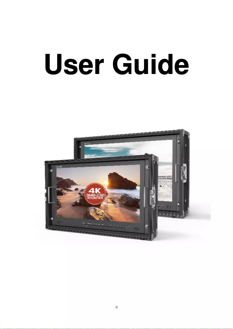 Page n°1 - Manuel utilisateur Lilliput BM230-4K