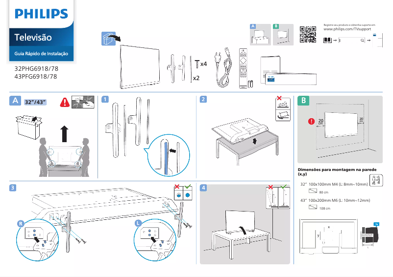 Page n°1 - Manuel utilisateur Philips 32PHG6918
