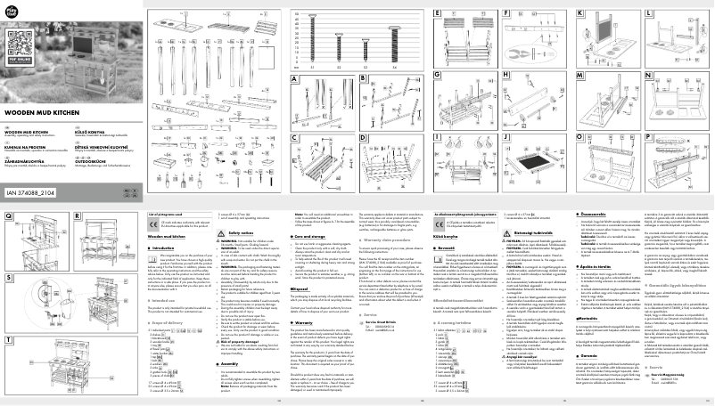 Imagen de la primera página del manual del dispositivo HG06848