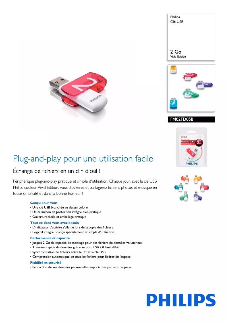 Image de la première page du manuel de l'appareil FM02FD05B