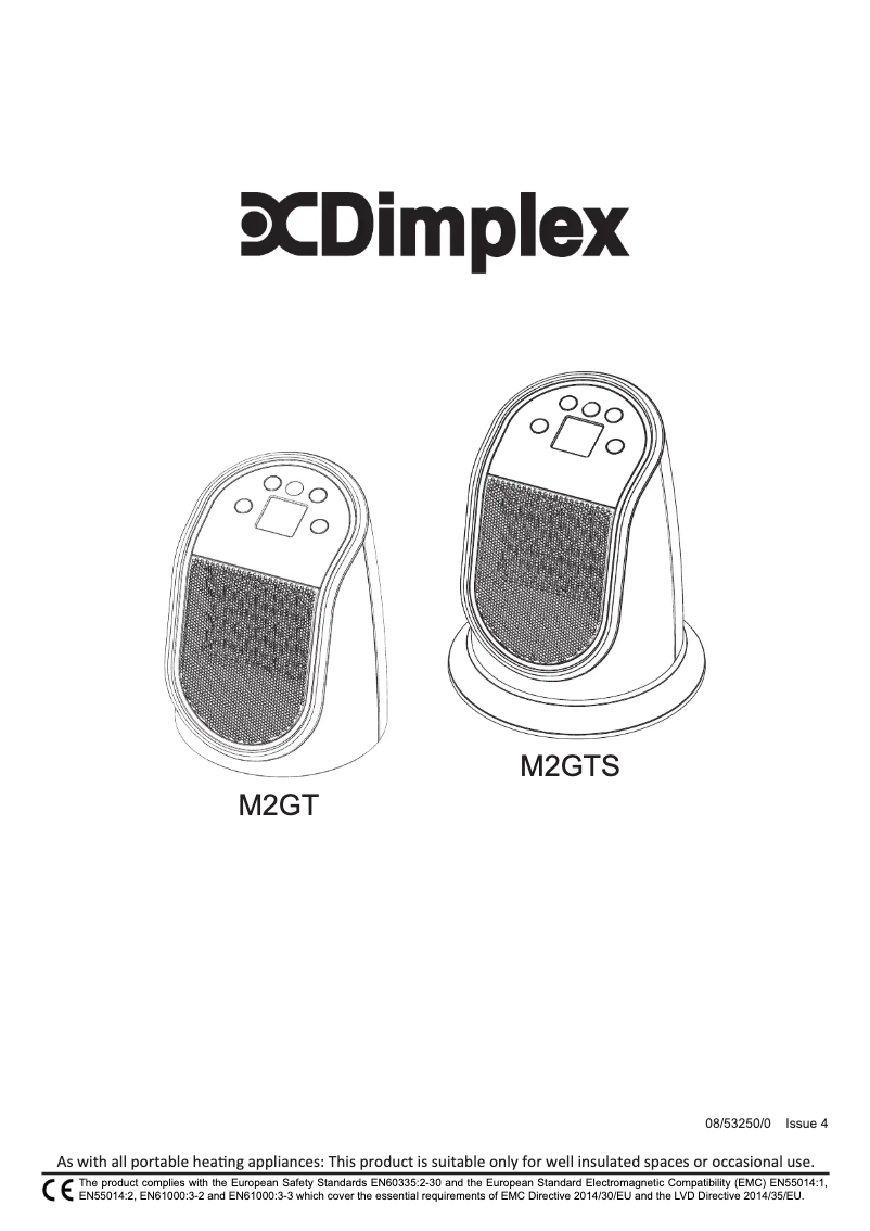 Page 1 de la notice Manuel utilisateur Dimplex M2GTS
