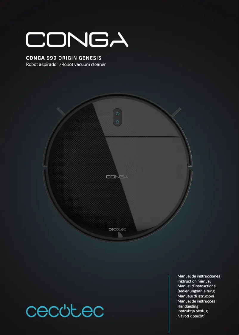 Page n°1 - Manuel utilisateur Cecotec Conga 999 Origin Genesis