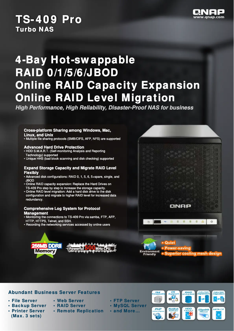 Image de la première page du manuel de l'appareil TS-409 Pro