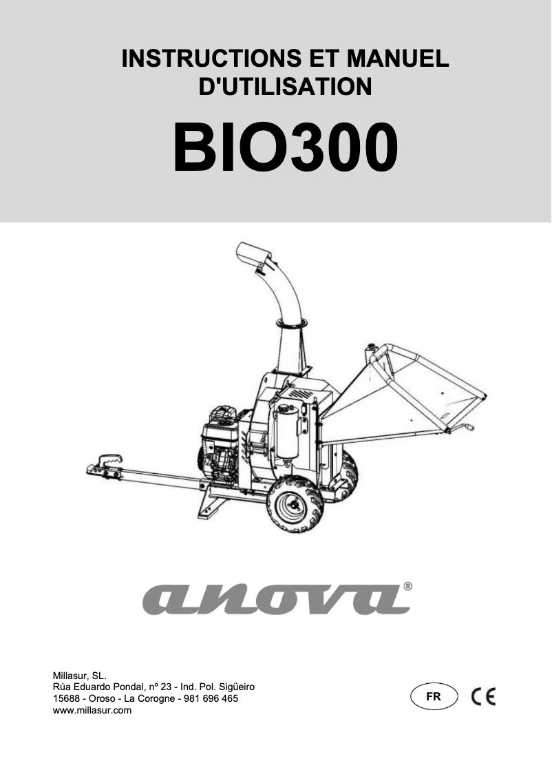 Página 1 del manual Manual de usuario Anova BIO300