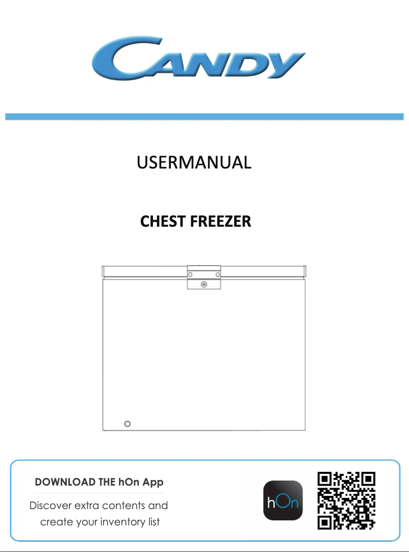 Page 1 de la notice Manuel utilisateur Candy CHAE 2002E