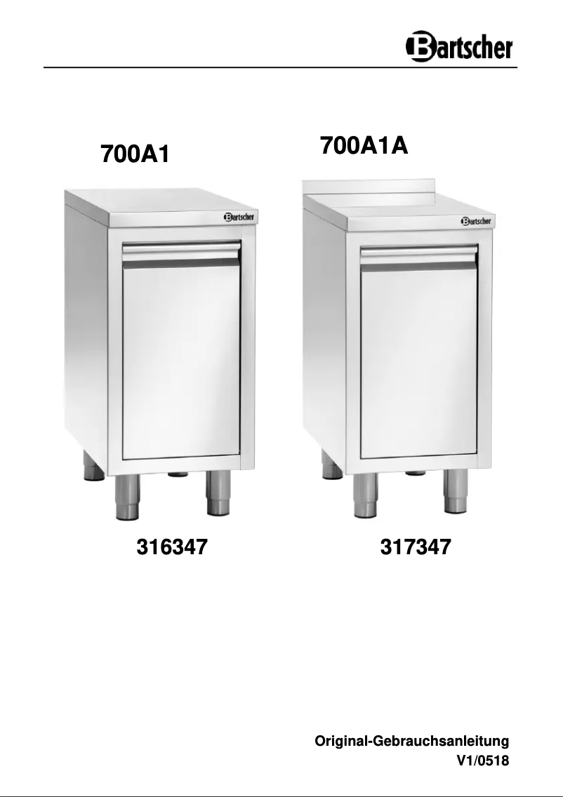 Image de la première page du manuel de l'appareil 316347