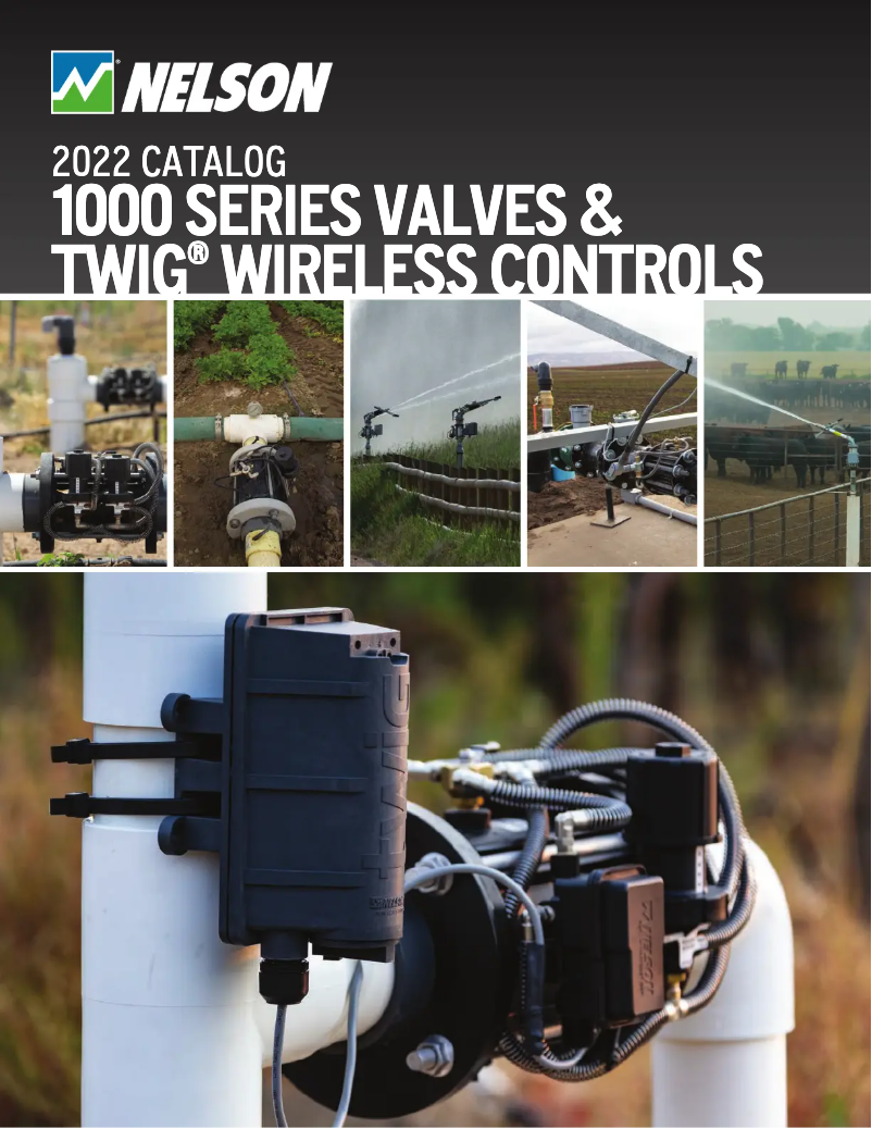 Image de la première page du manuel de l'appareil 1000 Series On/Off Valves