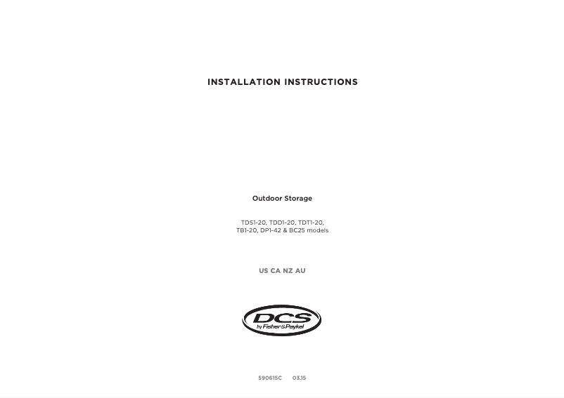 Page n°1 - Guide d'installation DCS ADR224