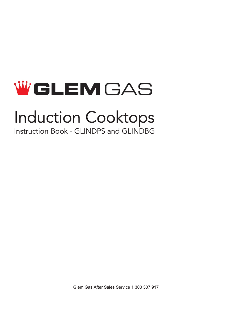 Page n°1 - Manuel utilisateur Glem Gas GLINDBG