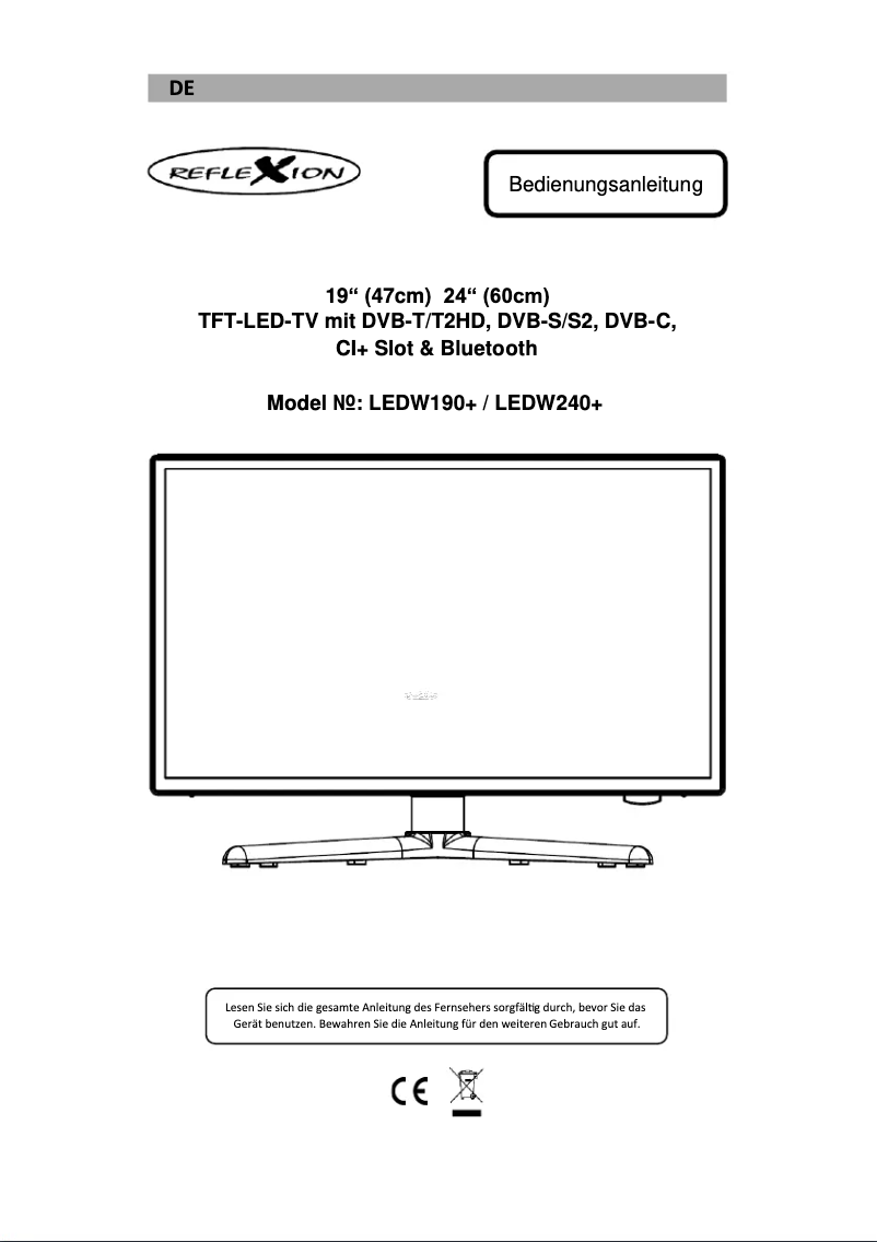 Imagen de la primera página del manual del dispositivo LEDW220+