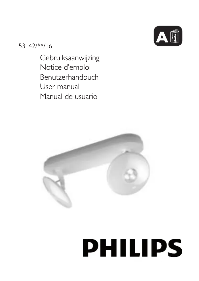 Page 1 de la notice Manuel utilisateur Philips myLiving Tympan