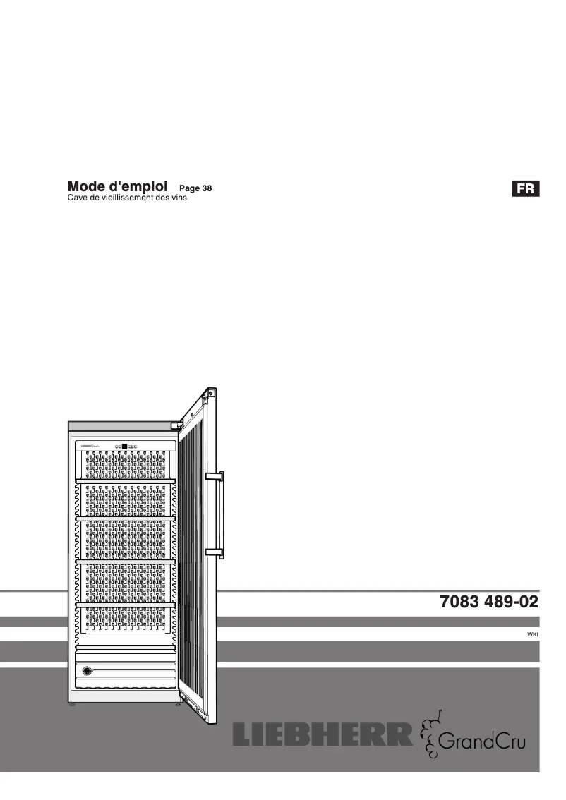 Image de la première page du manuel de l'appareil WKT 4551