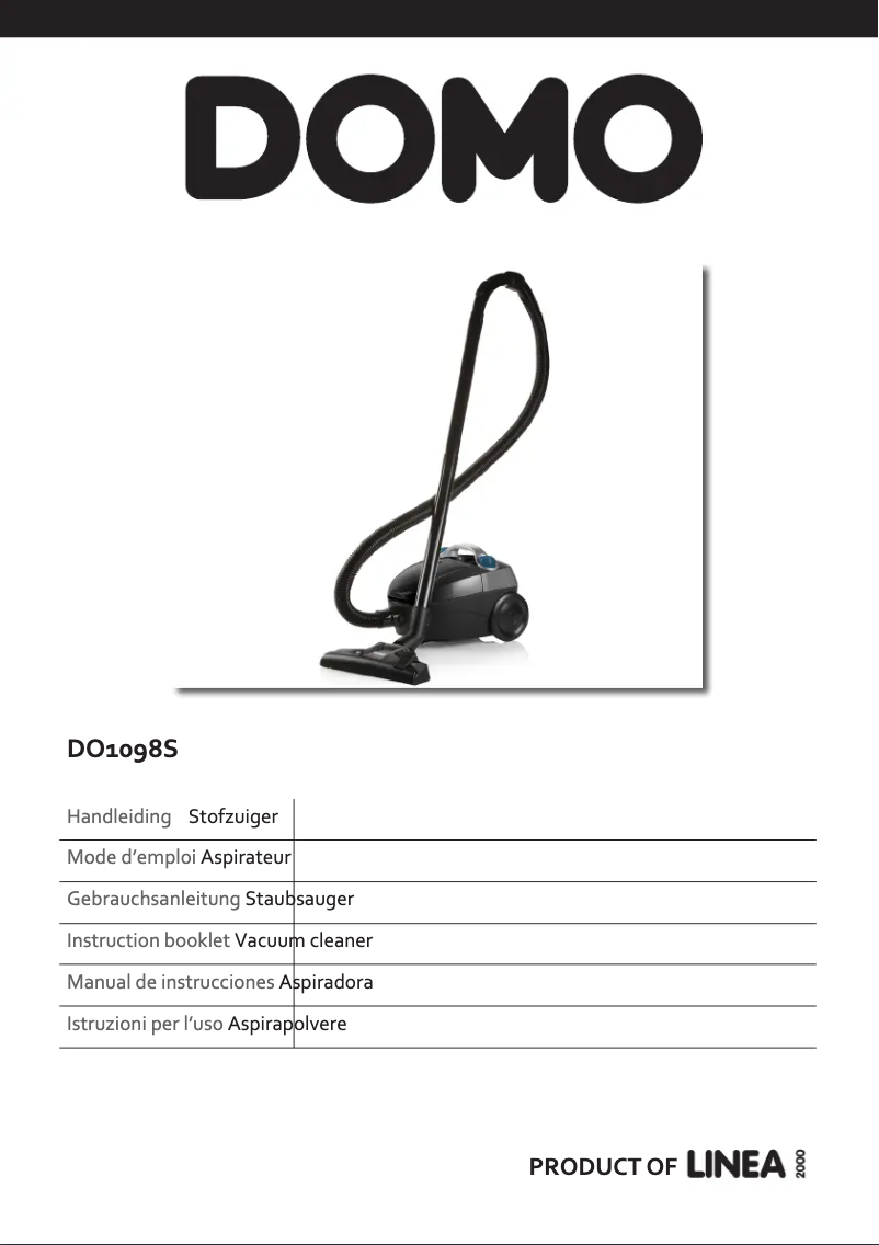 Página 1 del manual Manual de usuario Domo DO1098S