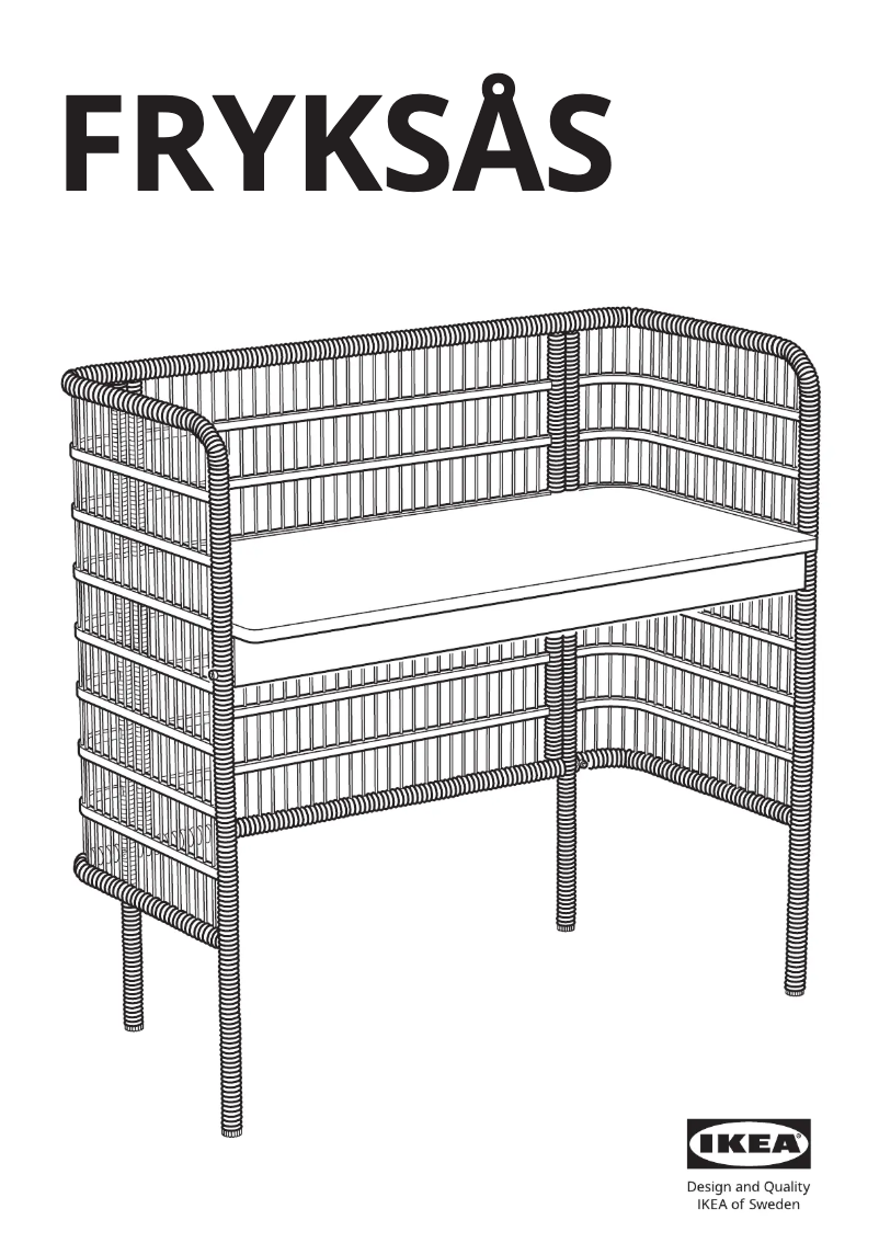 Image de la première page du manuel de l'appareil FRYKSÅS 205.855.95